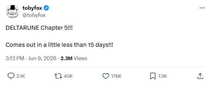 TOMORROW COMES IN 15 DAYS!!!