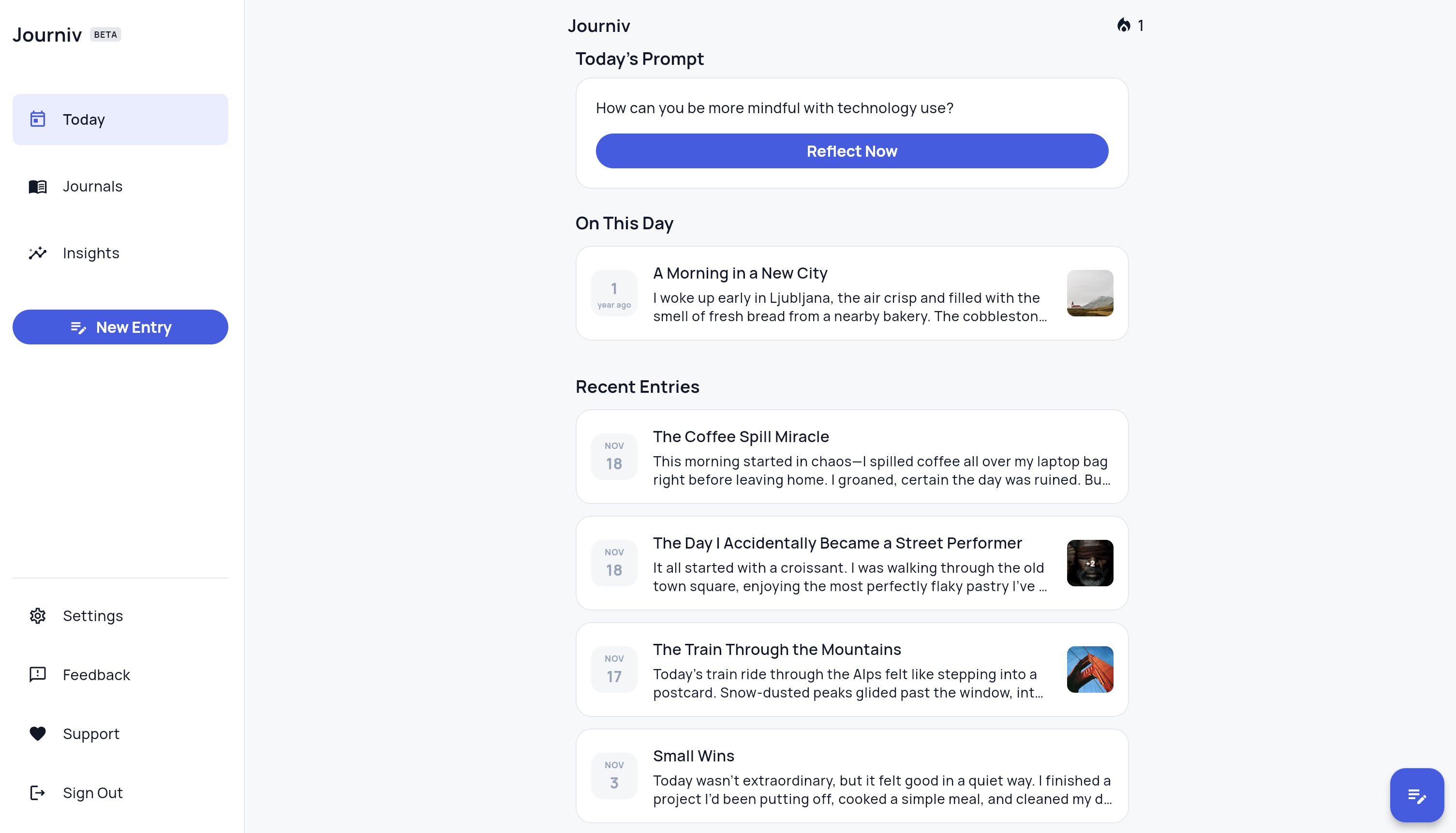 Journiv v0.1.0-beta.8: This Thanksgiving, give your family the gift of memories that last forever