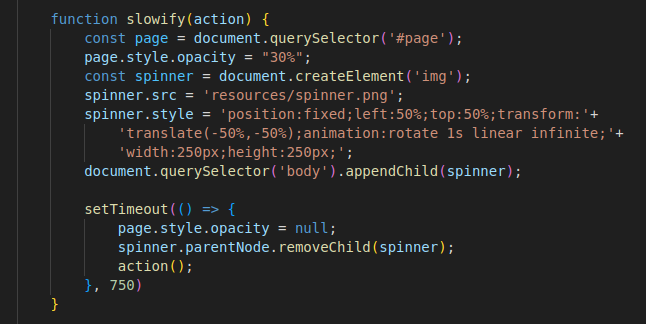 For that modern web feeling