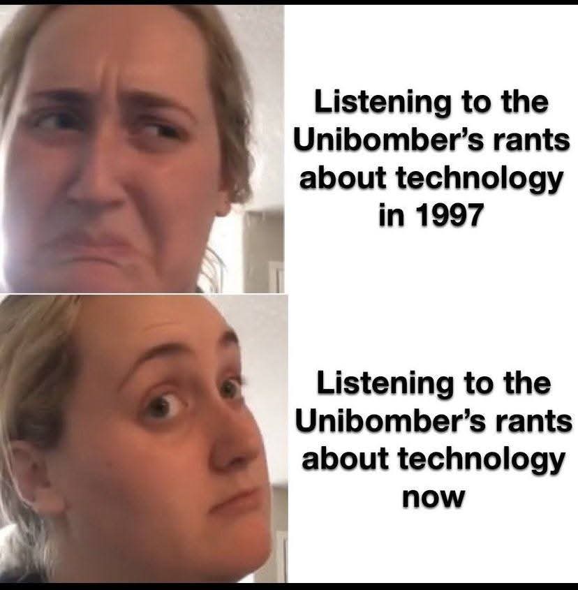 The unAbomber. Otherwise, I agree.