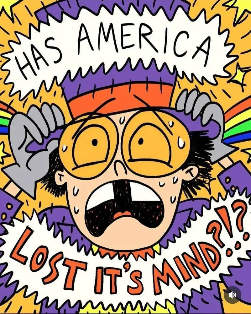 TIL, the creator of Superjail just did a few comics critiquing and whistle blowing the Trump Administration's fascist corruption, Mass illegal ICE Raids and Trump's attempt to acquire Greenland.