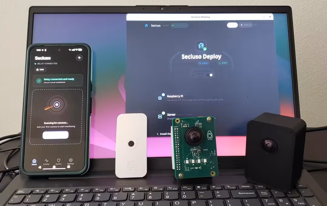 Privacy-preserving alternative to Ring cameras (Raspberry Pi Zero 2W)!