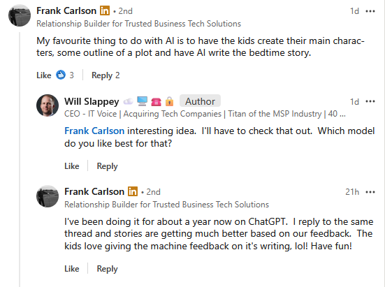 Outsourcing my imagination never felt so successful!