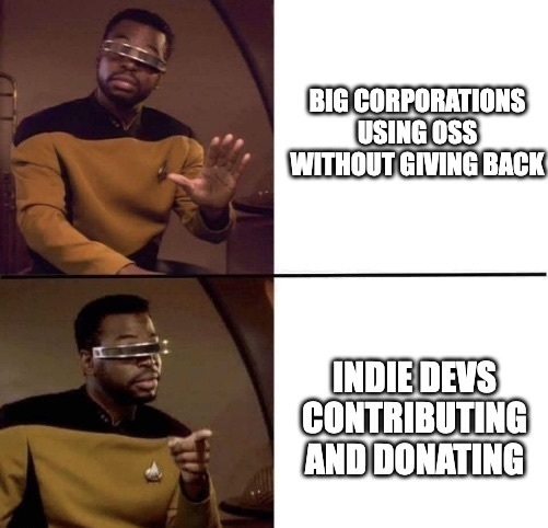 Indie devs are the true heroes of OSS
