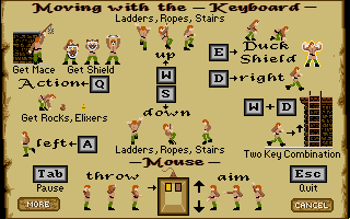 TIL Dark Castle (1987) was one of the first computer games to use a WASD movement scheme