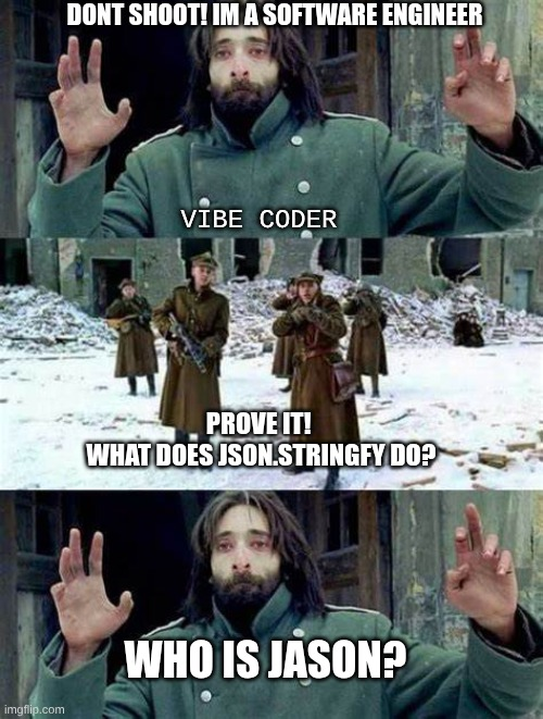 Everyone's asking, 'Who's Json?', but nobody's asking, 'How's Json?'