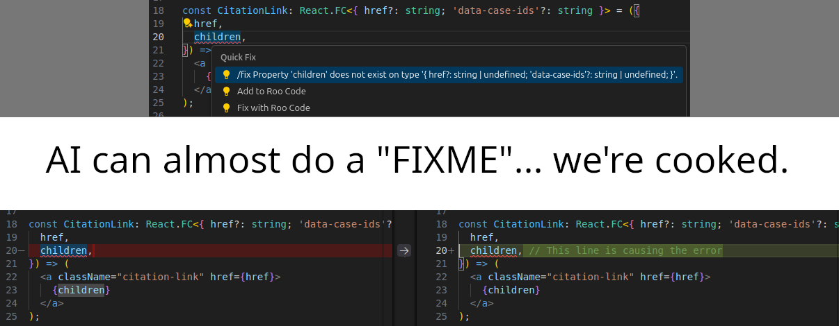 Time to look for a new line of work...
