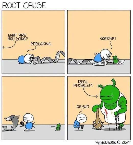 Debugging in a nutshell