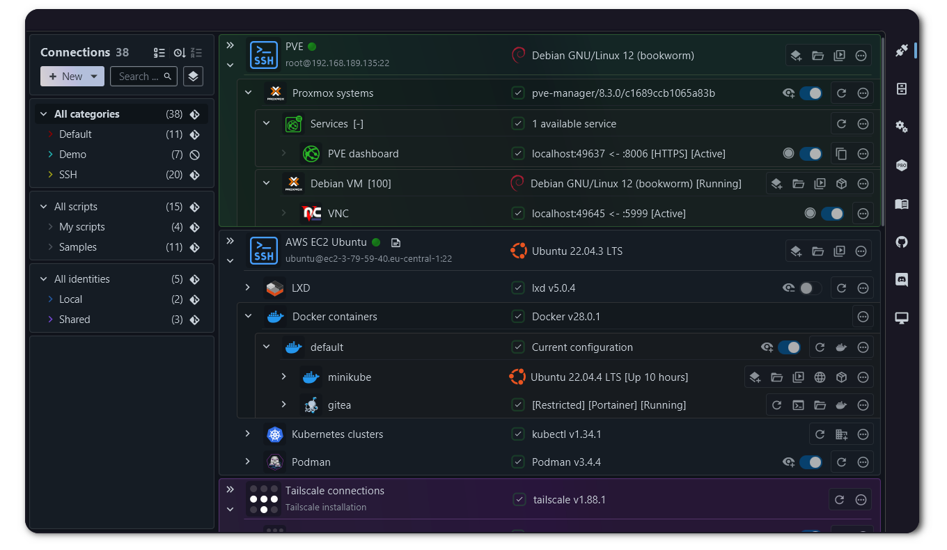 XPipe - A connection hub for all your servers: Status update for the v20 release
