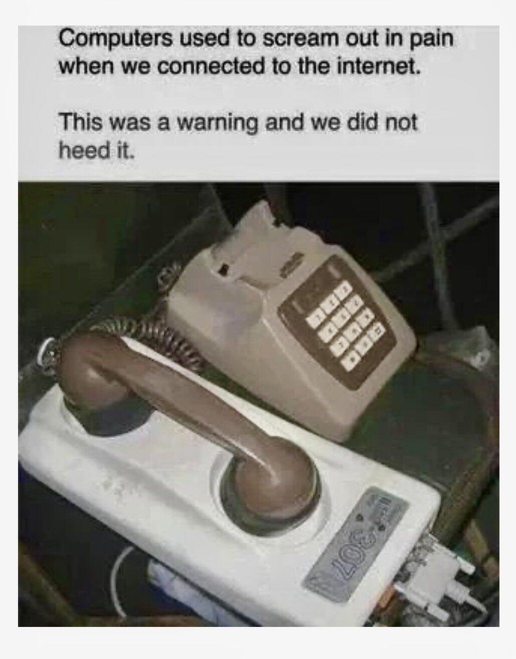 We ignored the signs.