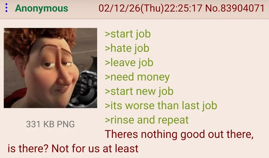 Anon's jobs