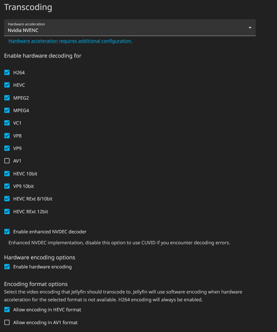 [Ubuntu] [Docker] Need help with Nvidia hardware acceleration in Jellyfin