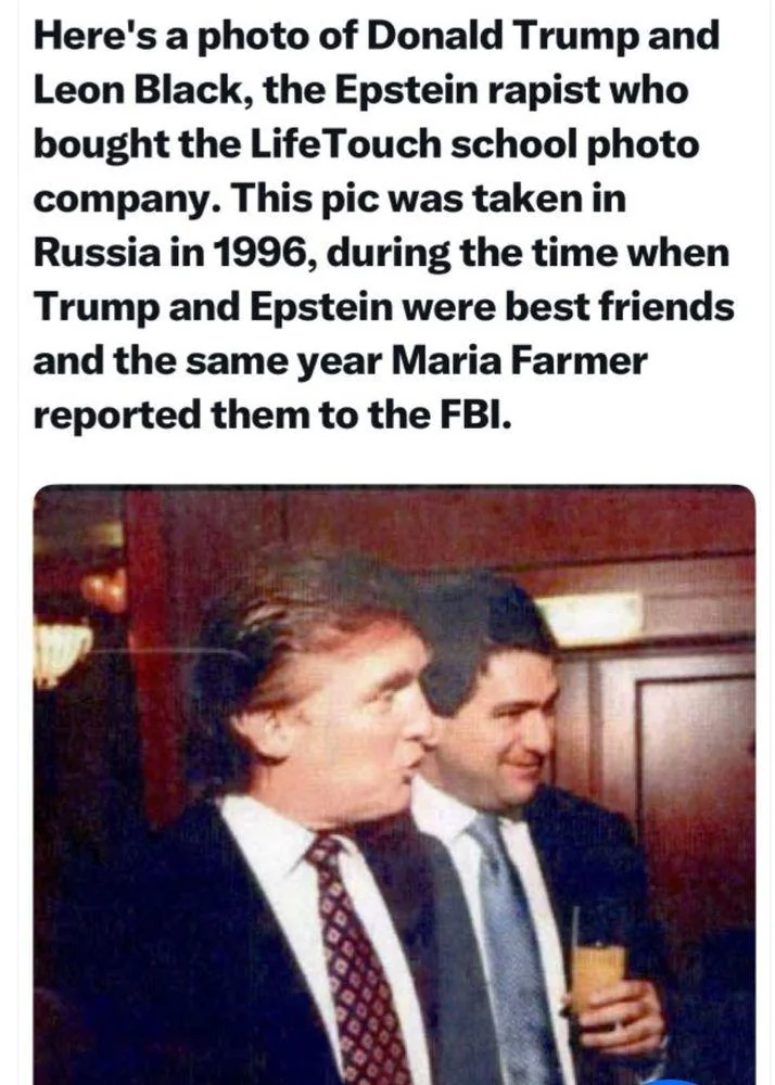 TIL: Leon Black's son Benjamin Black was appointed  CEO of the U.S. International Development Finance Corporation (DFC) by Donald Trump.